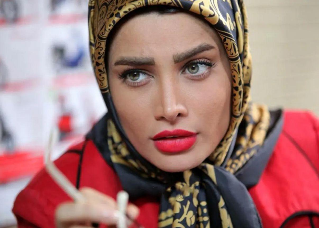 تینا آخوندتبار بازیگر ایرانی روی رینگ بوکس در اسپانیا+عکس