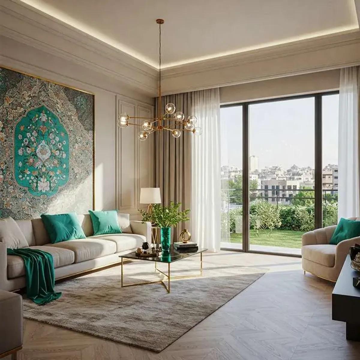 جادوی دکور در چند متر مربع! | خلاقیت بانوی ایرانی خانه را بزرگ‌تر از واقعیت نشان داد