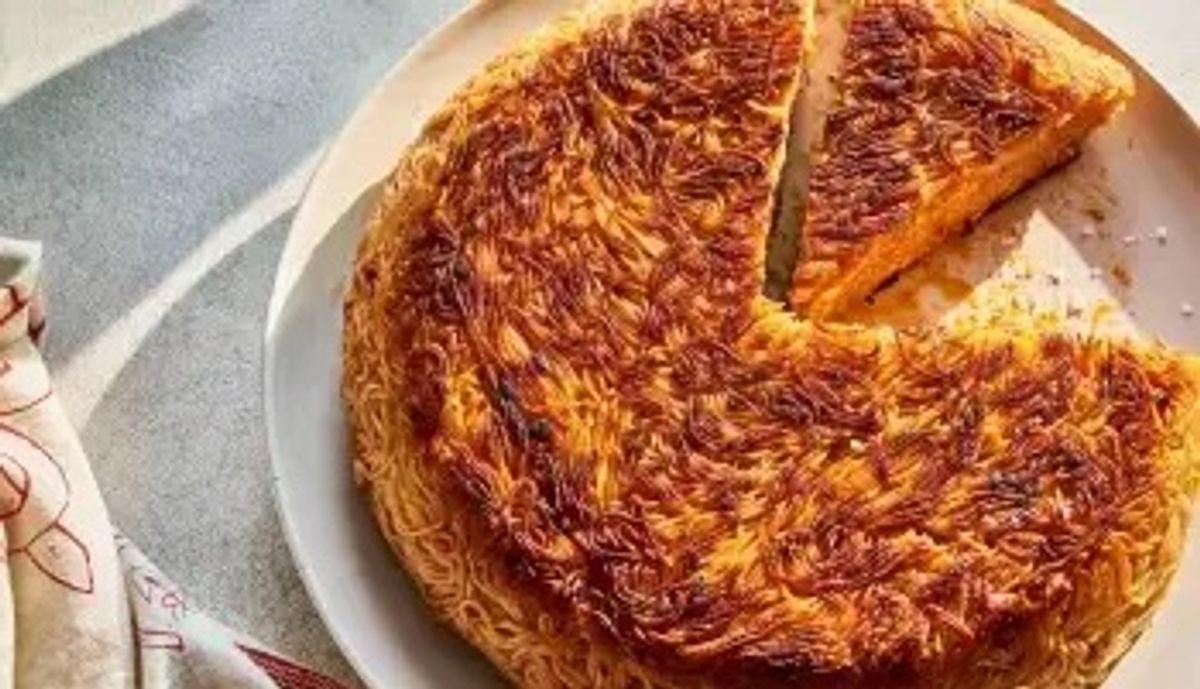 کته ماکارونی فوری و لذیذ با گوشت و سبزیجات؛ بدون دردسر و ظرف شستن!