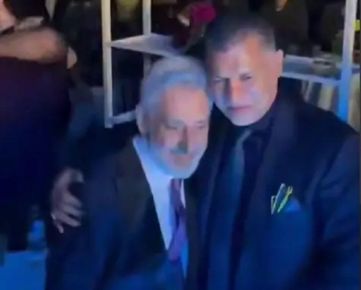 دیدار علی دایی و ابی در مراسم عروسی بدروم ترکیه