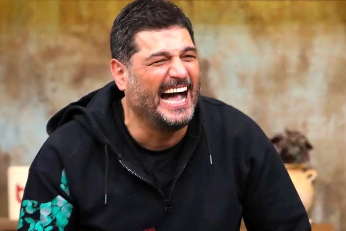 اشک سام درخشانی از خنده درآمد