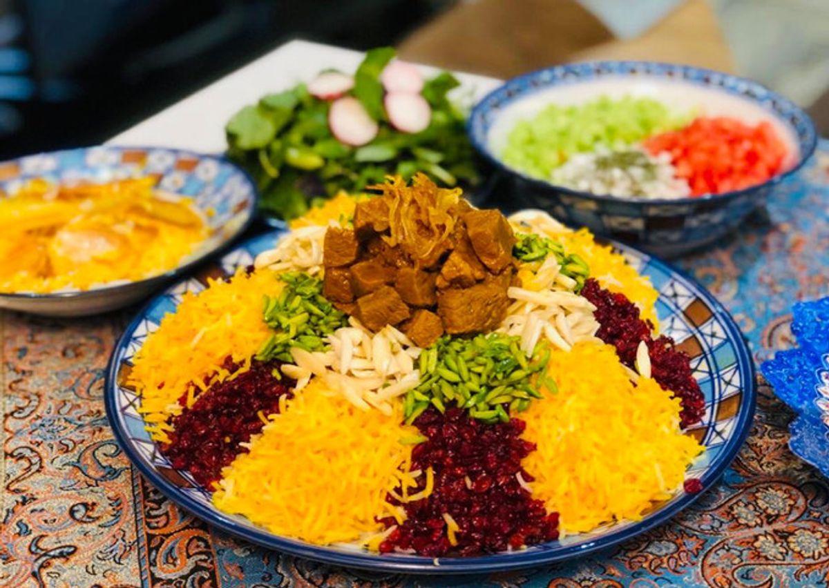 طرز تهیه قیمه نثار؛ شیرینی و ادویه در یک قاب