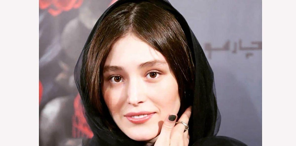 پوشش عجیب و غریب فرشته حسینی همراه با اسب...!