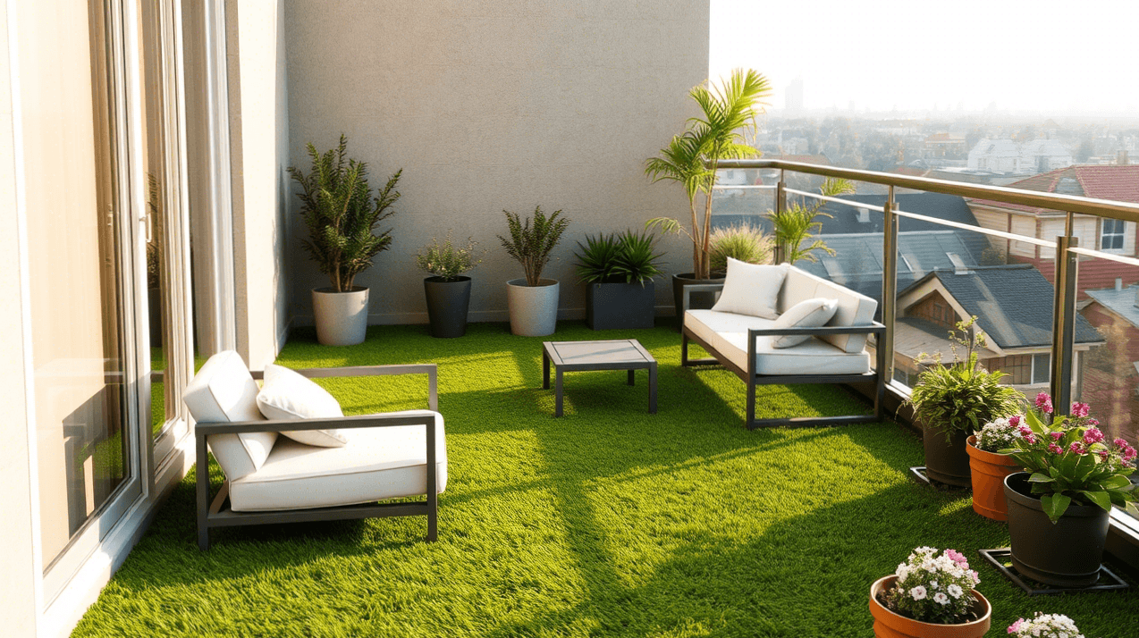 ۱۰ ایده جذاب و ارزان برای تزئین تراس و بالکن خانه‌تان