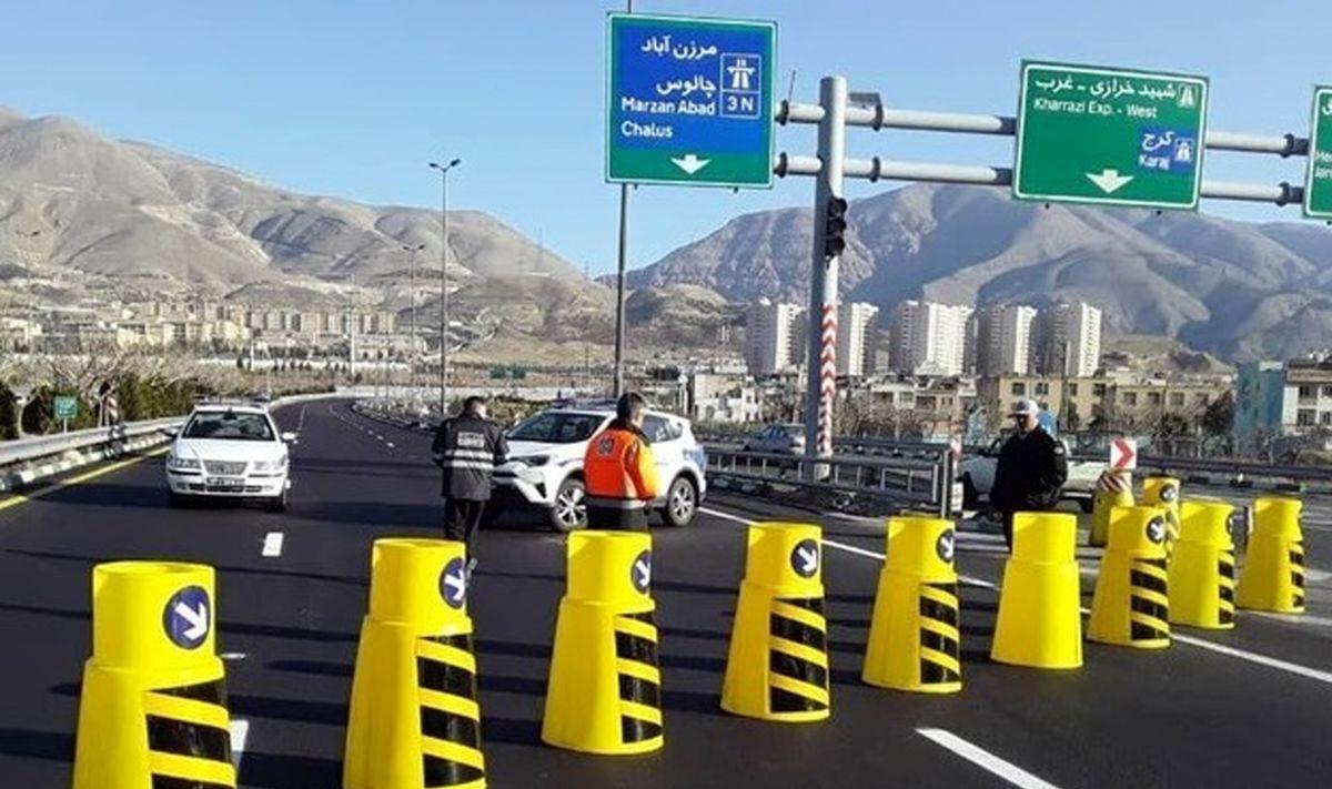 اعمال محدودیت‌ های ترافیکی امروز 10 فروردین در محور چالوس؛ مسیر مرزن‌ آباد به تهران بسته شد