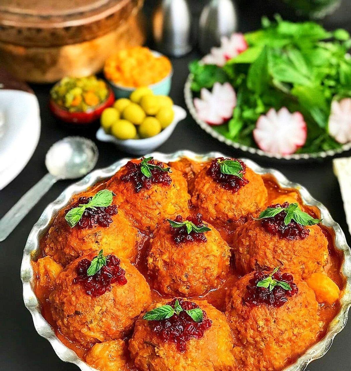 طرز تهیه کوفته برنج و لپه مجلسی