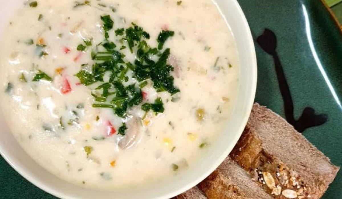 طرز تهیه سوپ قارچ ساده رستورانی با طعمی بی نظیر در کمترین زمان