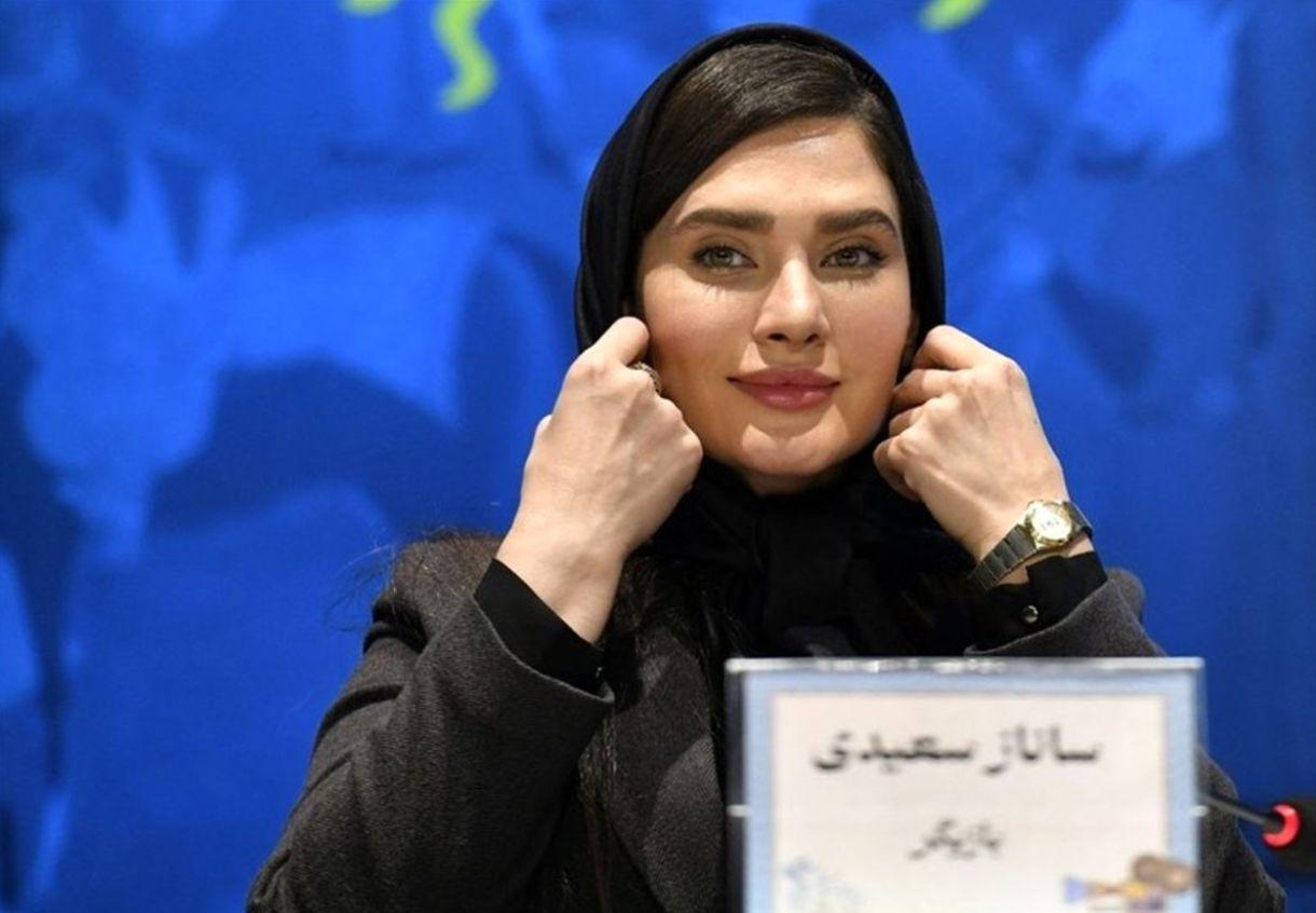 استایل ساناز سعیدی بازیگر سریال فریبا در قاب متفاوت