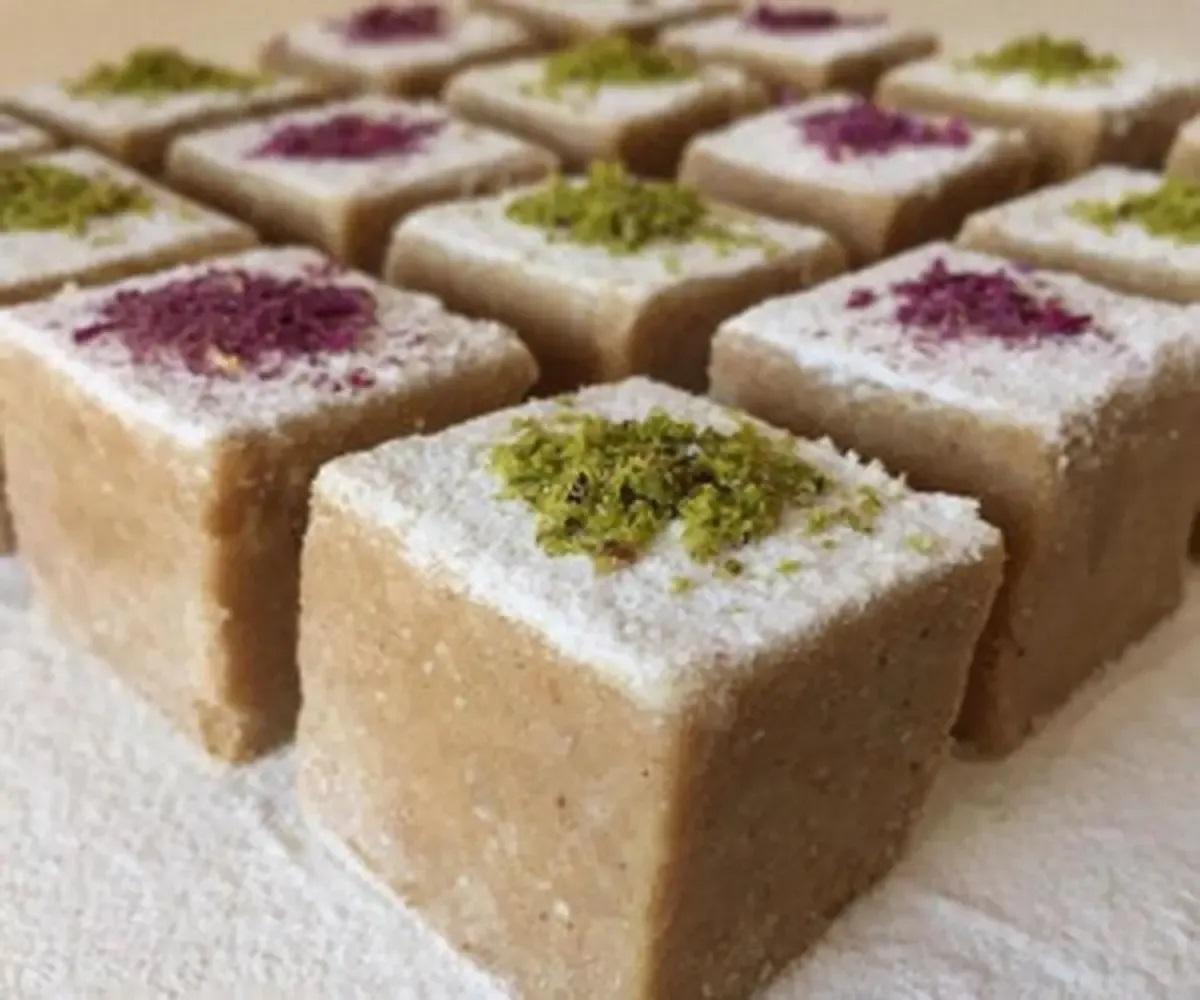 طرز تهیه حلوا زنجبیل تبریزی یک دسر ساده و خوشمزه برای مهمانی‌ها