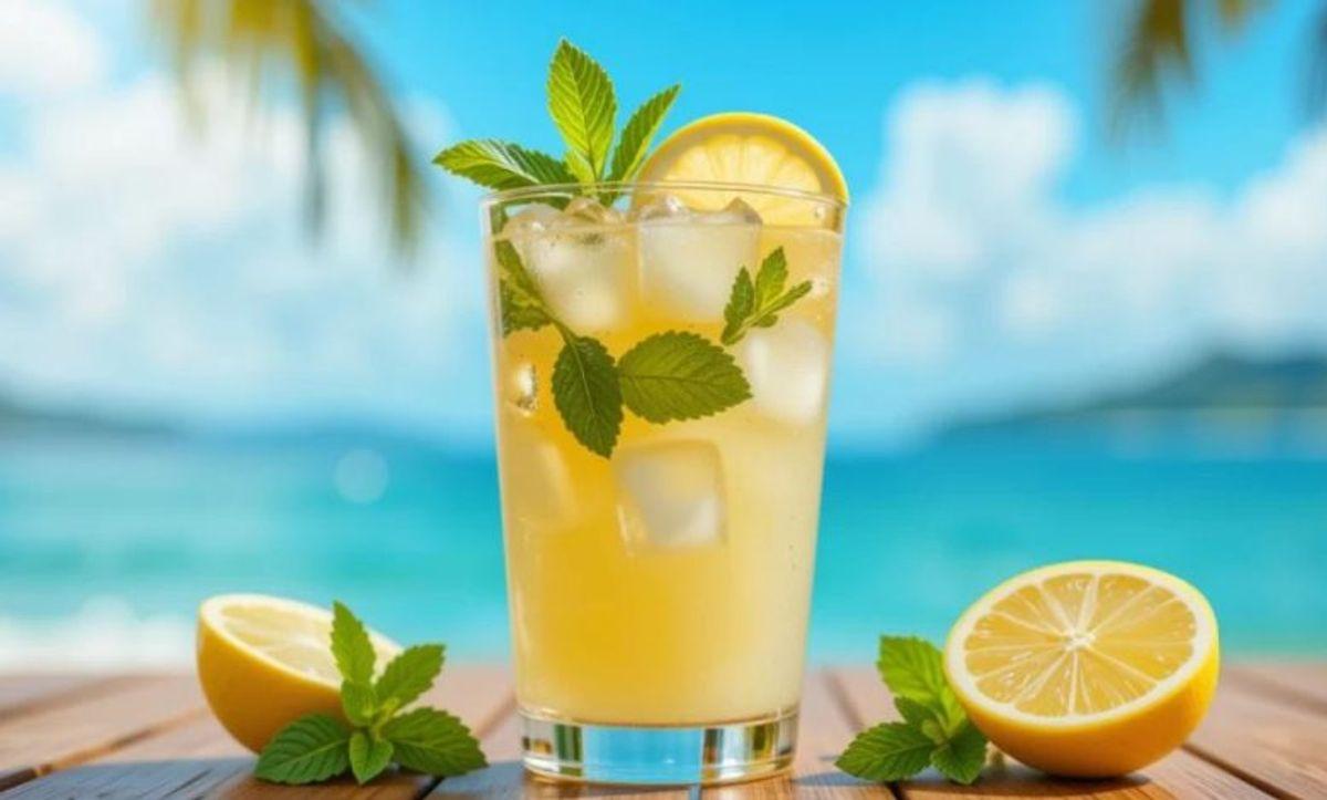 طرز تهیه لیموناد برزیلی با شیرعسلی