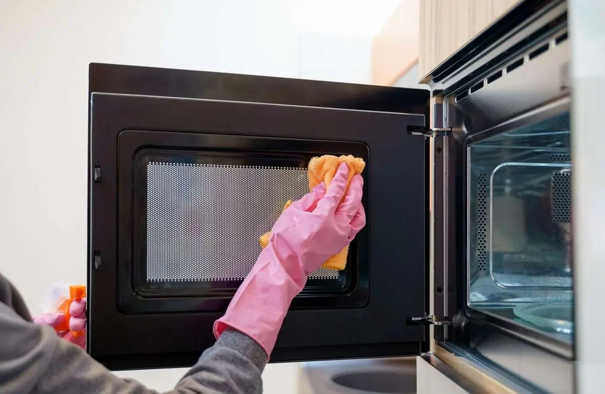 ترفند خانه داری | چجوری ماکروفرمون رو  برق بندازیم