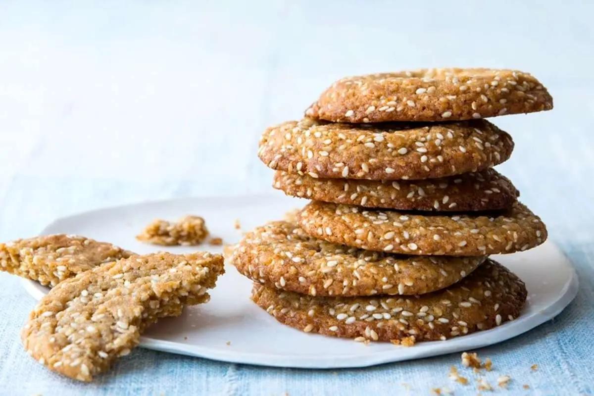 طرز تهیه کوکی ارده؛ یک میان وعده مقوی و رژیمی