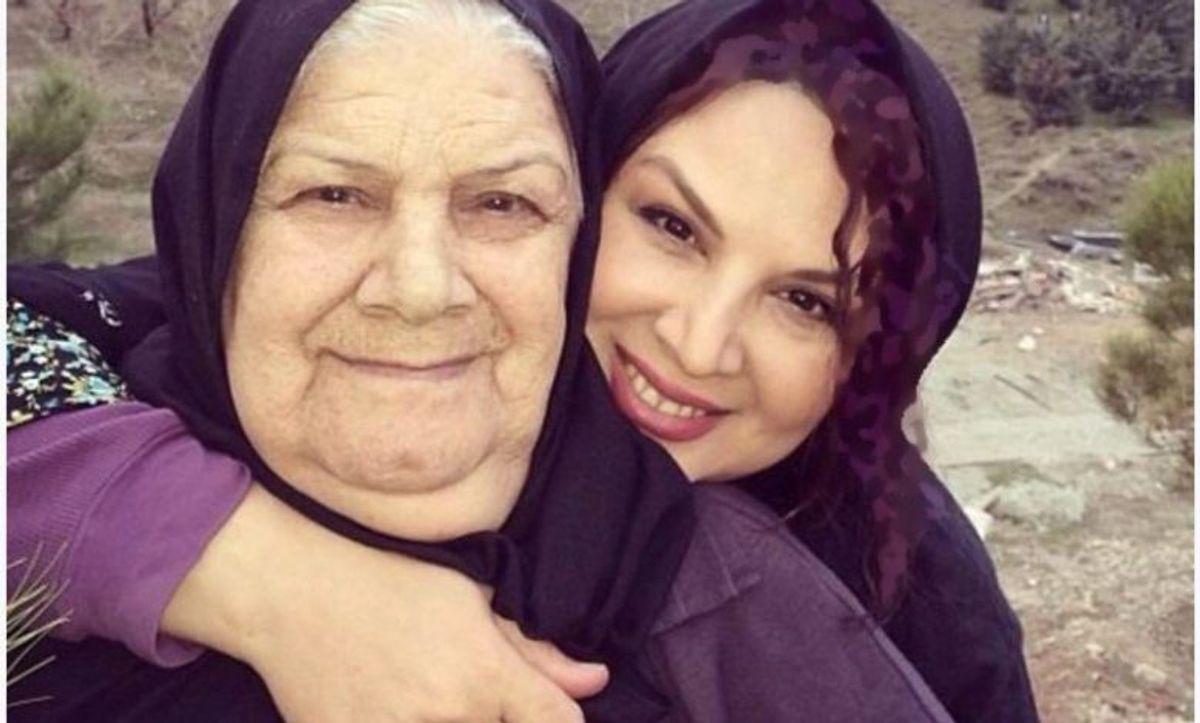 چیدمان میز عزای مادر مهربان شهره سلطانی