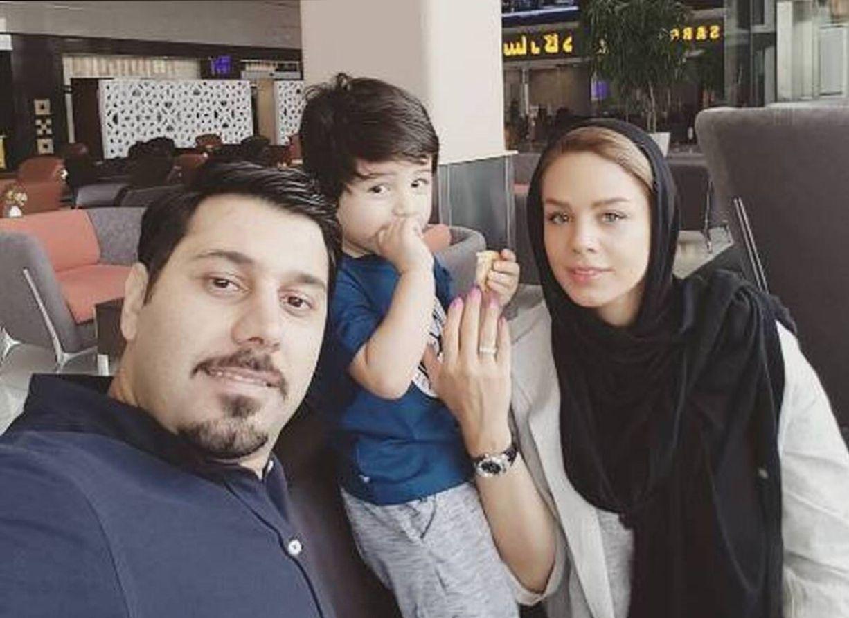 جشن تولد شاد و جذاب احسان خواجه امیری برای پسرش+فیلم