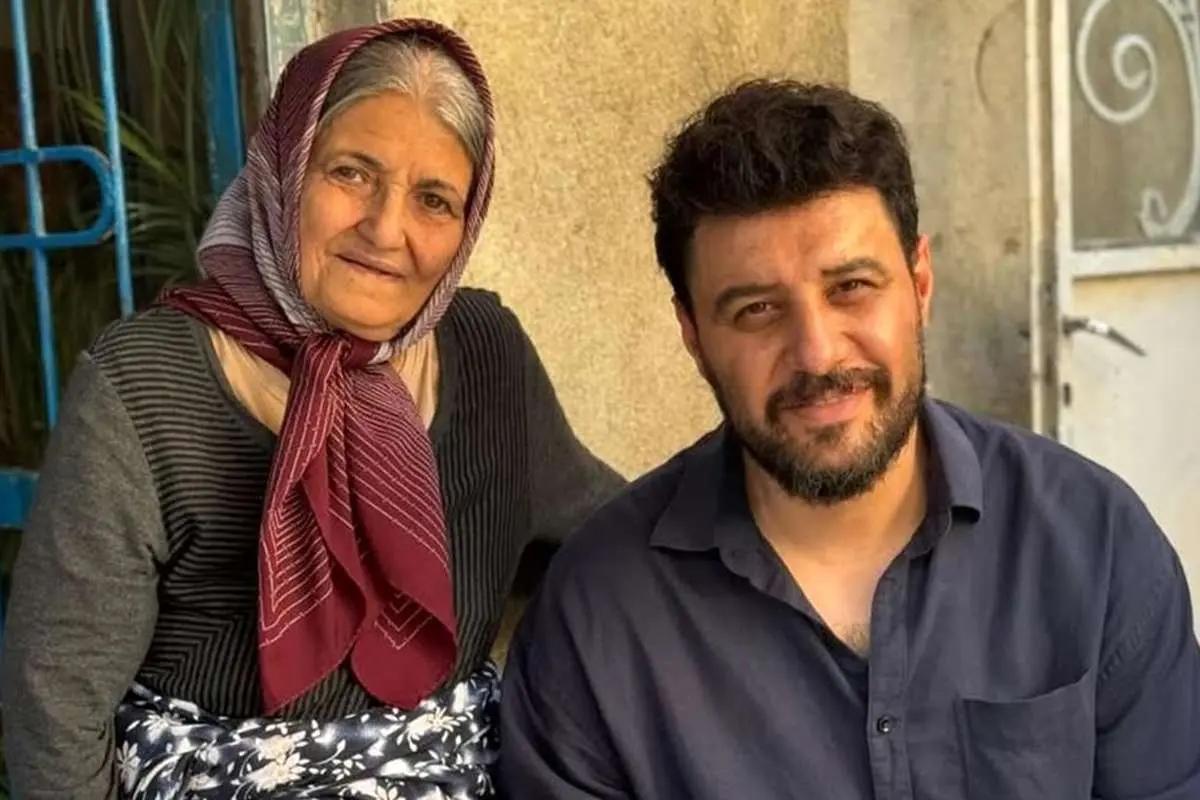 قدردانی ویژه هومن سیدی از عزیز مهری در پشت‌صحنه «وحشی»