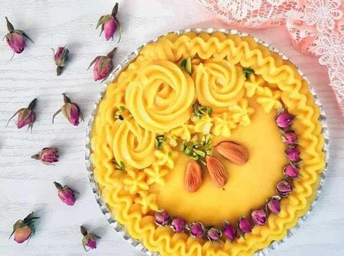 طرز تهیه حلوای خامه‌ای مجلسی؛ یک دسر بهشتی با تمام فوت و فن‌ها