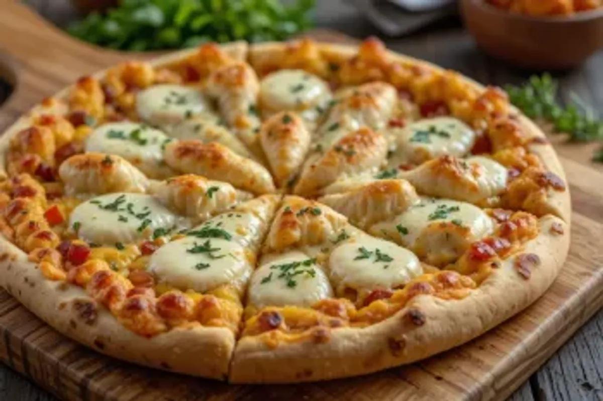 طرز تهیه پیتزا سیر و مرغ، یک تجربه لذیذ در آشپزخانه