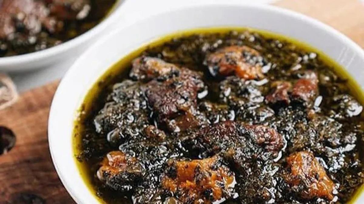طرز تهیه خورشت اسفناج با کوفته قلقلی