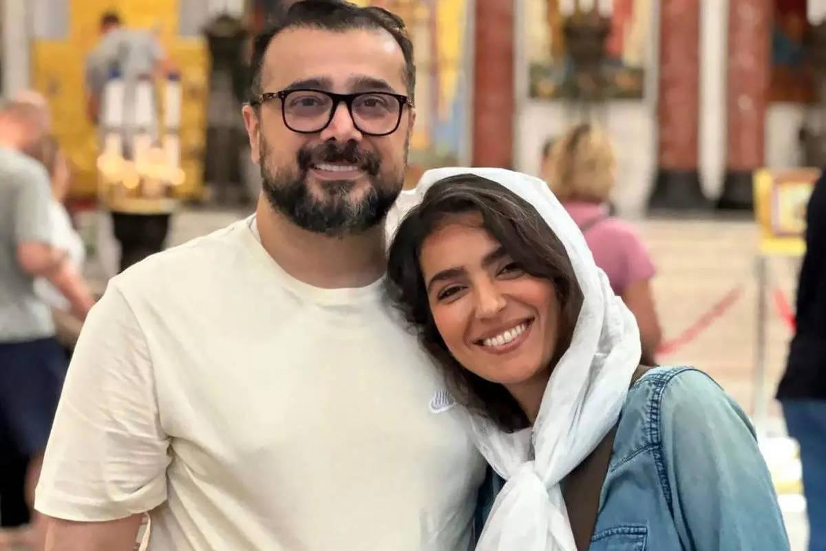 اولین عکس از فرزند مونا کرمی و سپند امیرسلیمانی