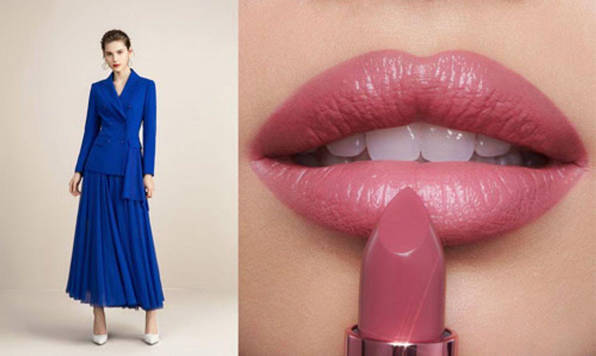 با هر رنگ لباس چه رژلبی بزنیم که اغراق آمیز نشه | ست رژ با لباس یه انتخاب کوچیکه که تغییر بزرگ بدست میاره