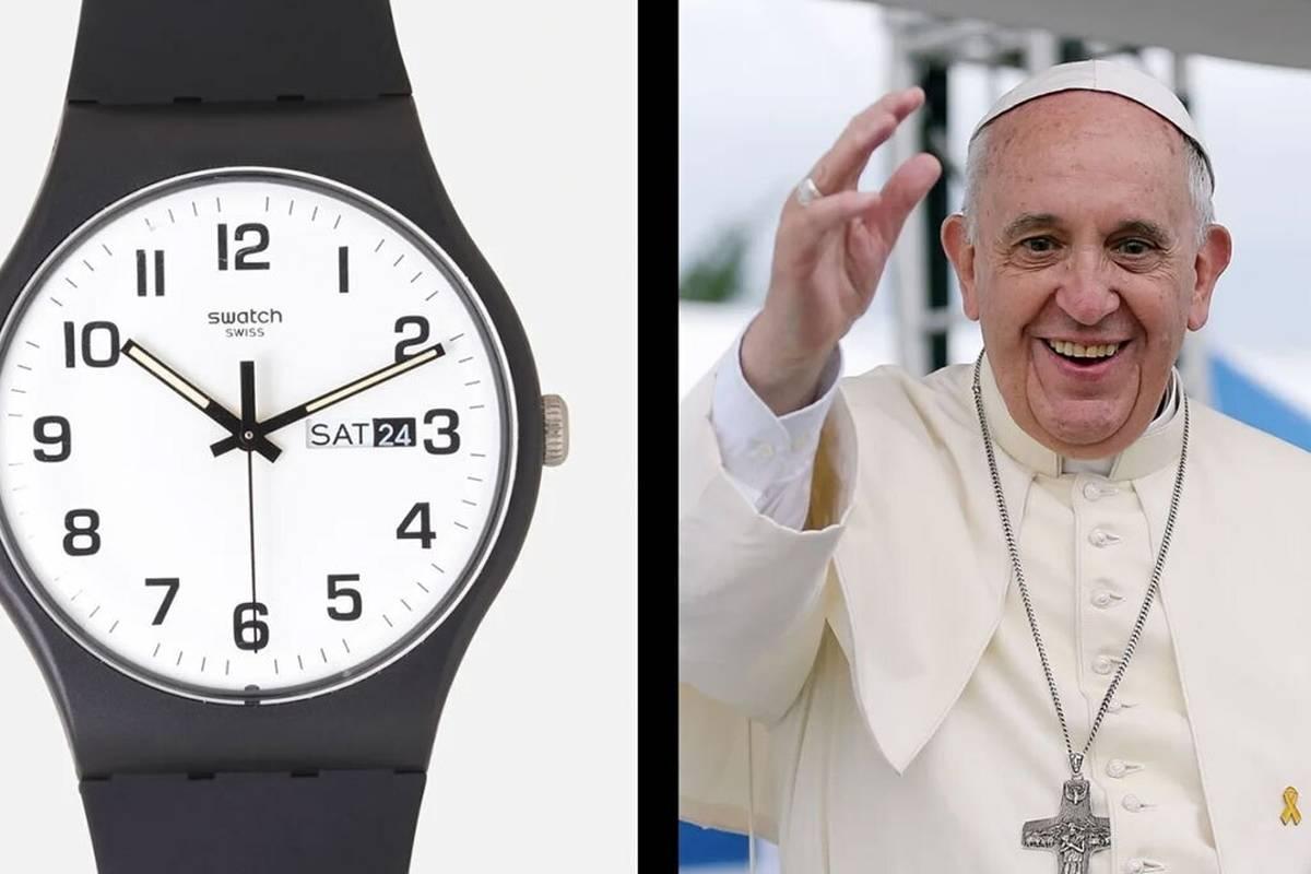 ساعت پاپ فرانسیس رکورد گران‌ترین سواچ جهان را شکست!