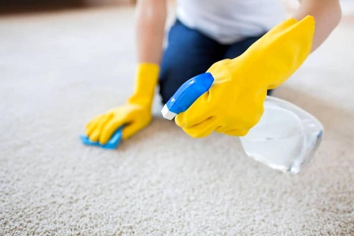 بدون آب، بدون دردسر! ترفندهای جادویی برای تمیز کردن فرش ماشینی بدون شستن