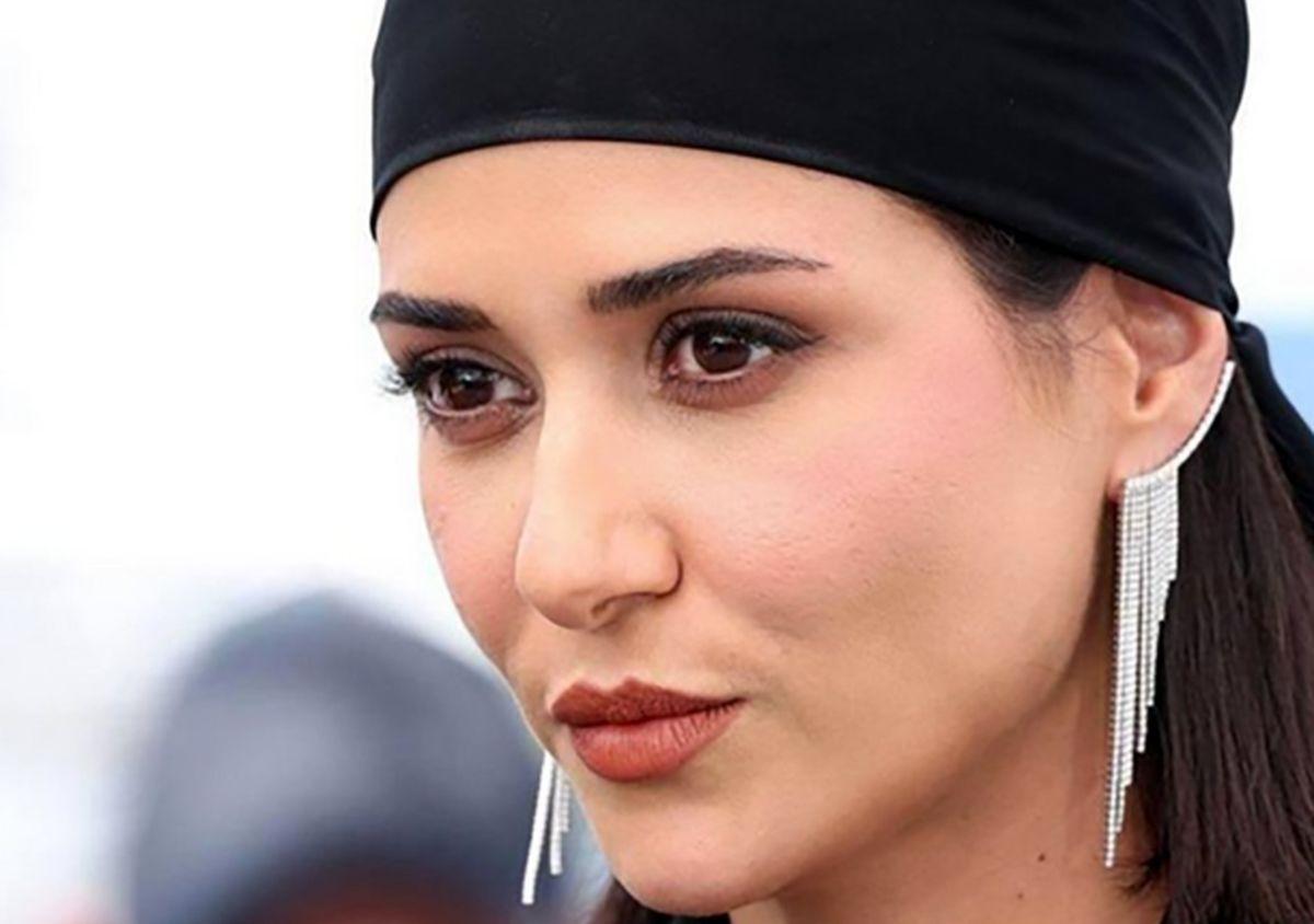 وقتی چشم های پریناز ایزدیار در فستیوال کن ، همه را مجذوب خودش کرد