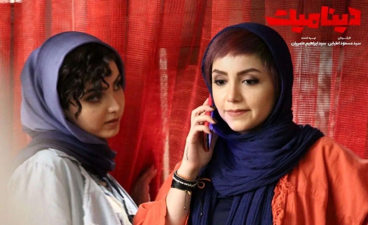 (عکس) سفر در زمان؛ تغییر چهره نازنین بیاتی بازیگر نقش ساناز فیلم دینامیت بعد از 6 سال