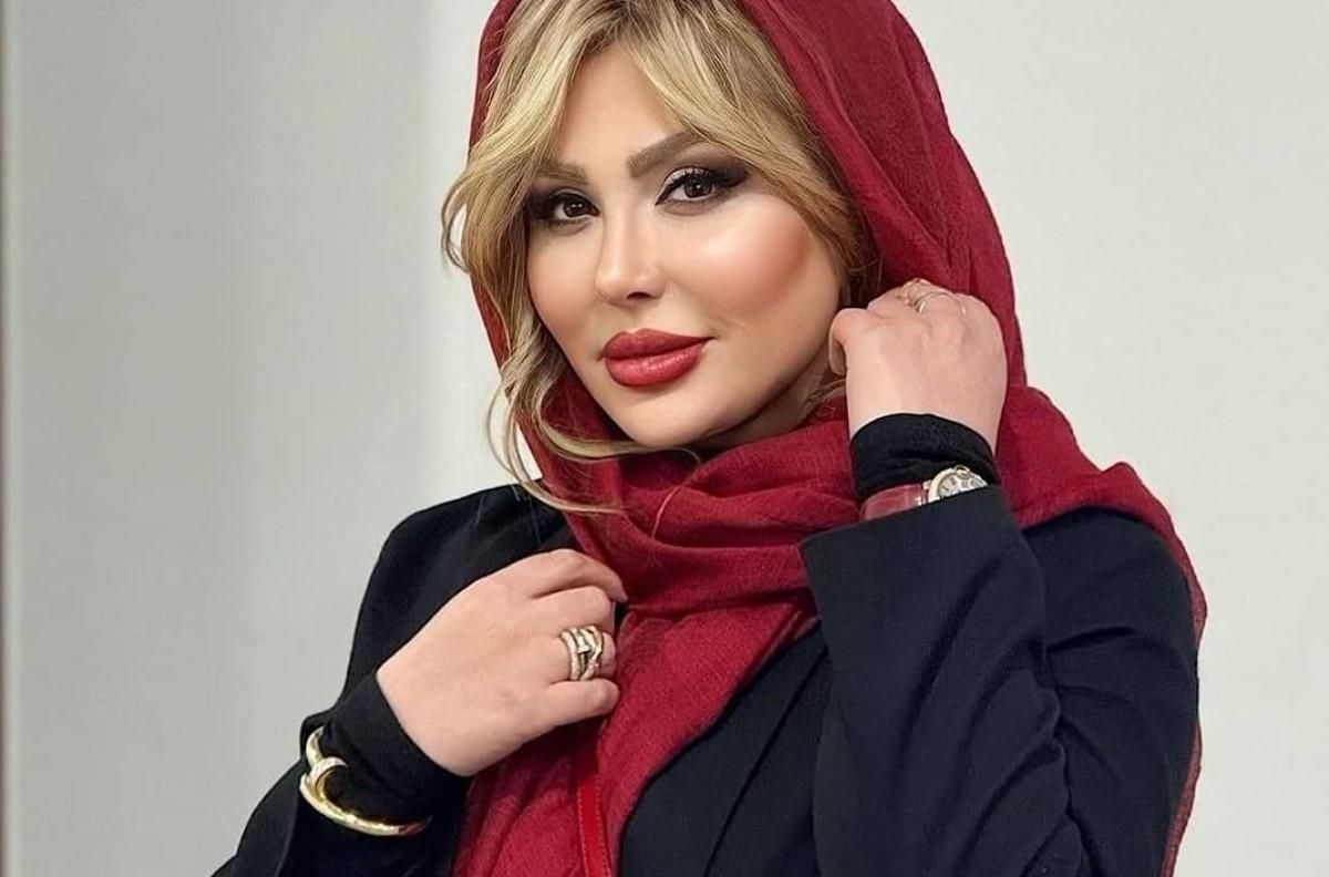 لحظه‌های شبانه نیوشا ضیغمی پشت فرمان ماشین شخصی