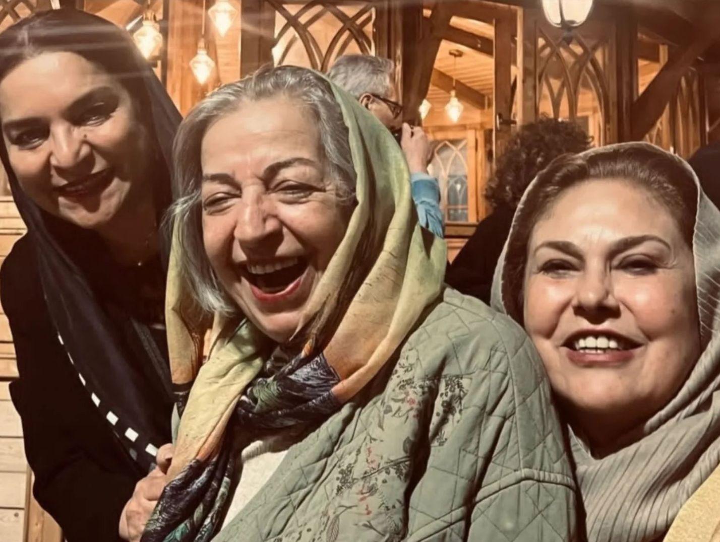 شب هنری در باغ فردوس: دیدار سه غول سینمای ایران پس از تماشای "رها"