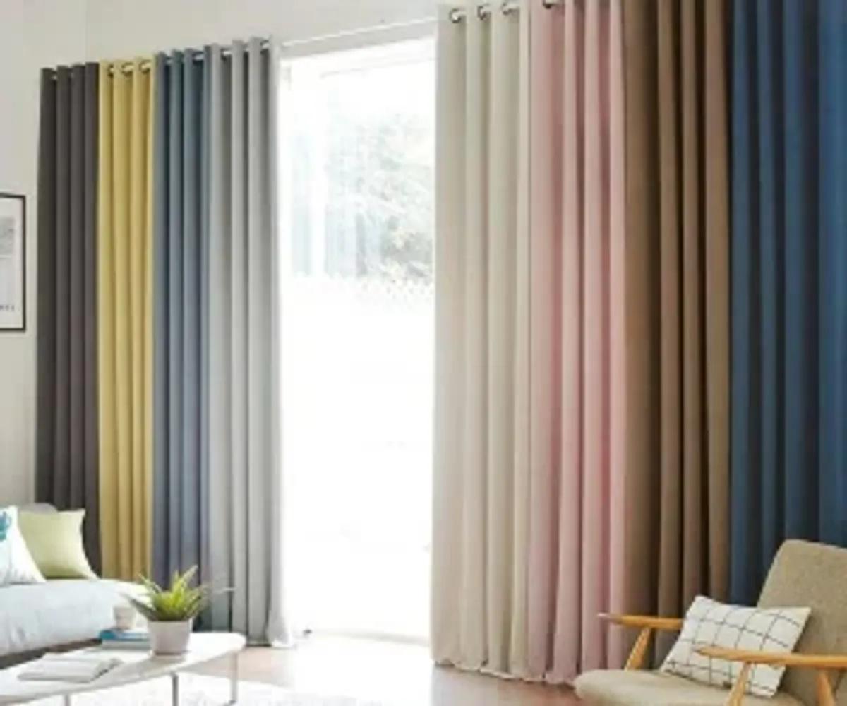 چه رنگ پرده‌ای الان مده و ترند امسال کدوم ترکیب رنگ پرده است؟