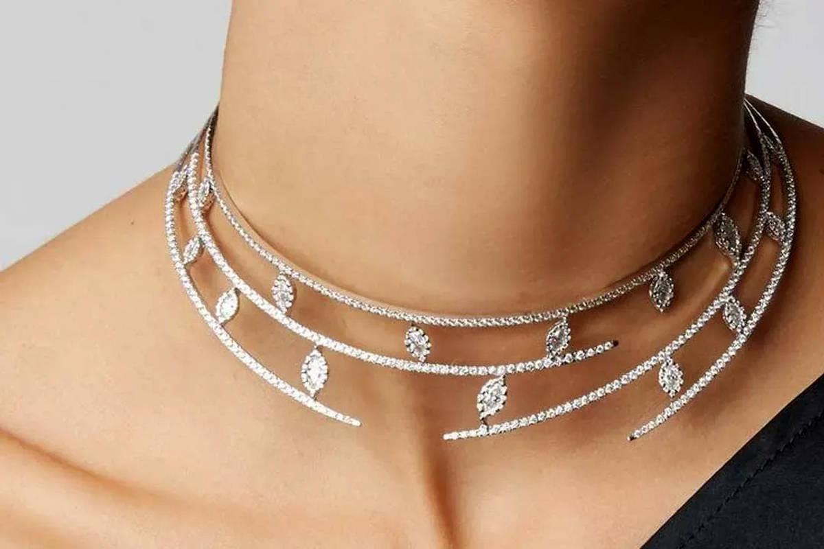 جدیدترین مدل های گردنبند جواهر زنانه ترند ۲۰۲۵