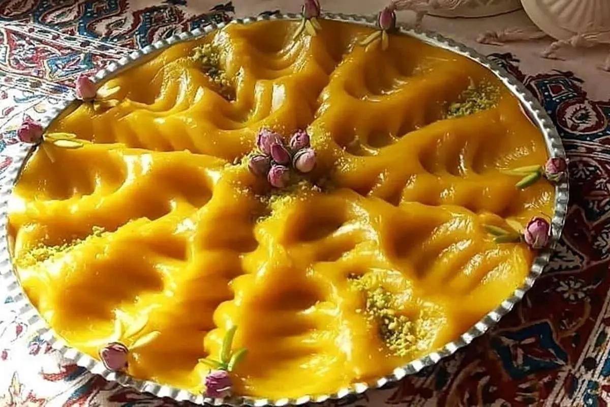طرز تهیه حلوا شیر خوشمزه بدون شربت بار بافت نرم و طعمی بی‌نظیر، آسان و سریع در خانه