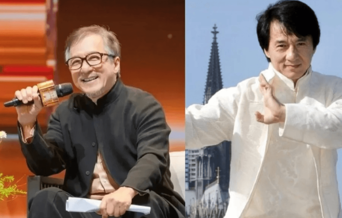 (عکس) سفر در زمان؛ تصاویر جکی چان در ۲۶ و ۷۰ سالگی