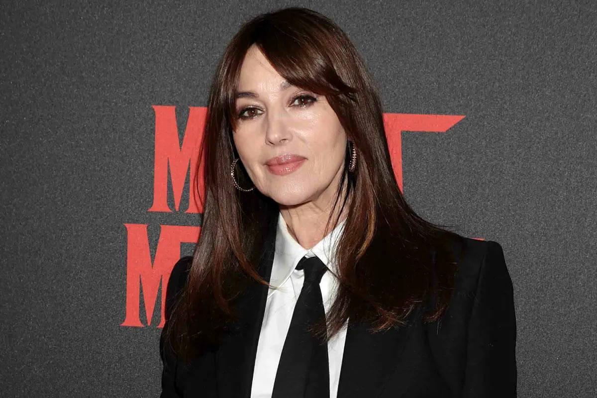 «مونیکا بلوچی» در کنار همسر سوم اش در ۵۹ سالگی