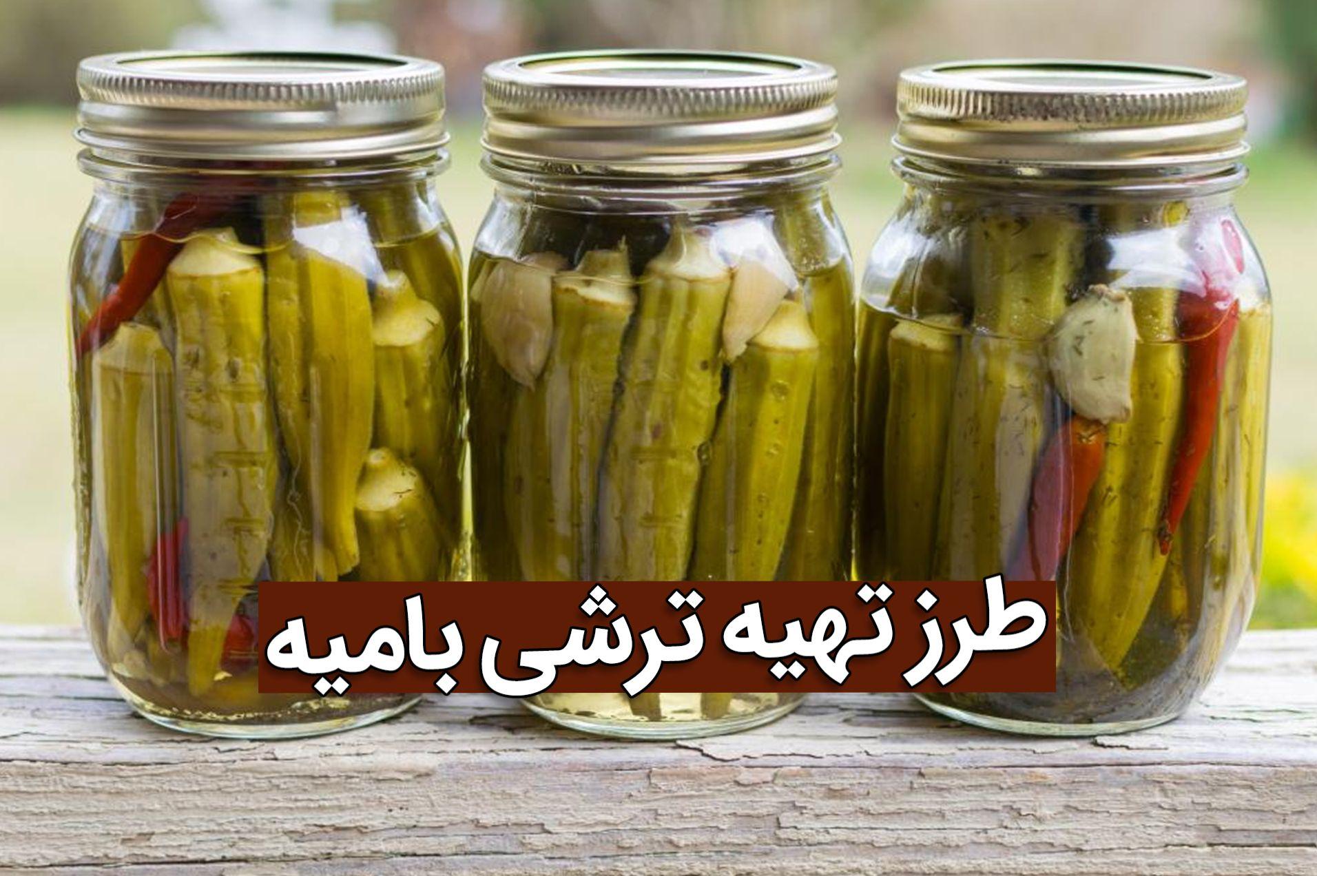 طرز تهیه ترشی بامیه خانگی: یک ترشی متفاوت برای سفرههای ایرانی | دستور تهیه یک طعم جدید و هیجانانگیز برای علاقهمندان به ترشیجات