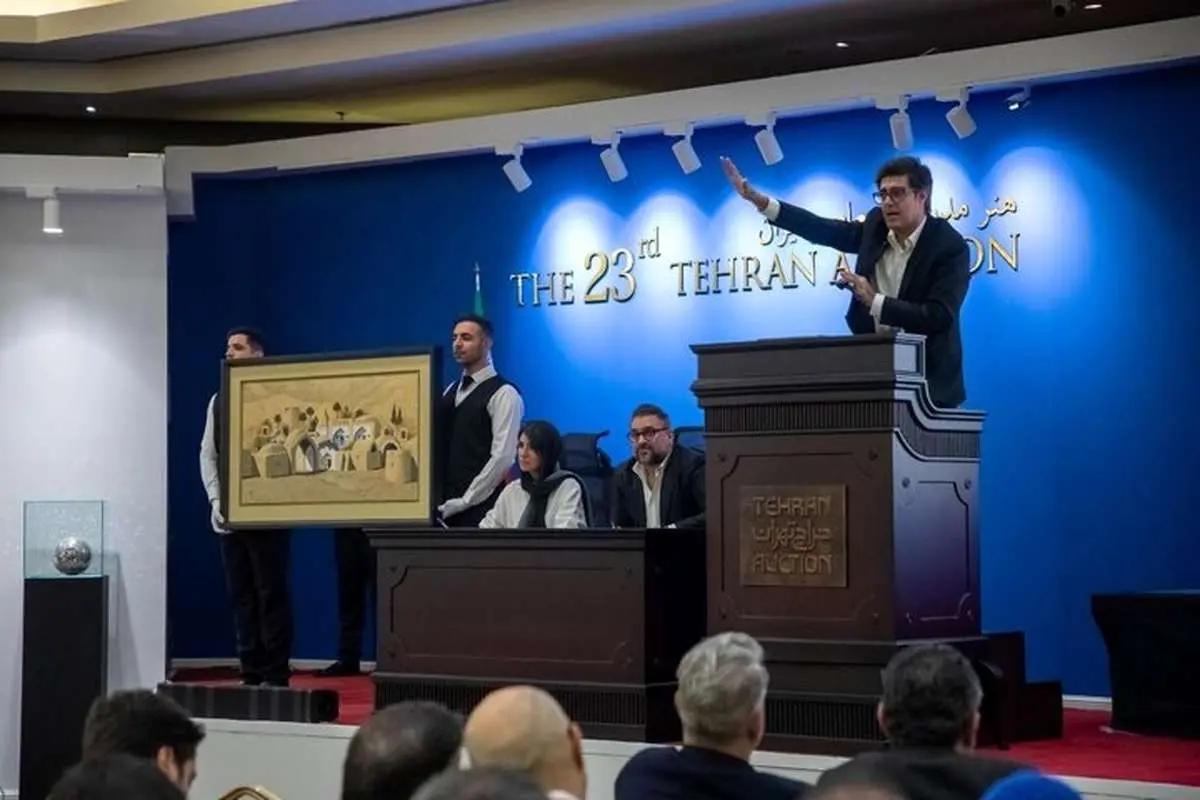 فروش تابلوی نقاشی ۱۴ میلیاردی در حراج تهران