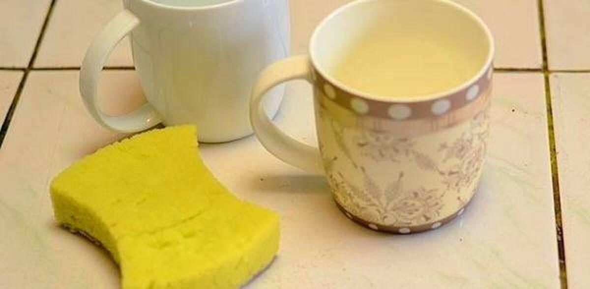 زردی استکان چای و راهحلهای خانگی / بدون ضرر و به راحتی از بین ببر!