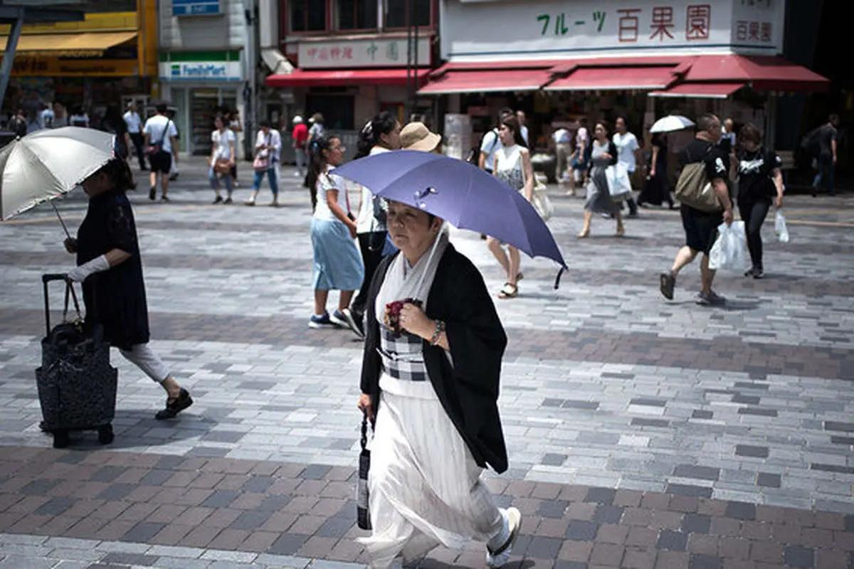 ژاپنیها هم از گرما هلاک شدند