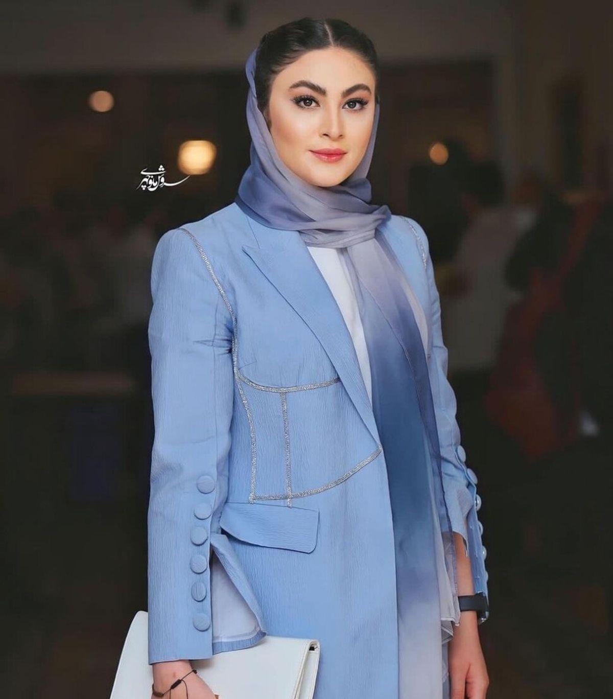 درخشش مریم مومن با استایل تمامچرم در فوتوشات جدید تم تولد نقرهای و مینیکیک خاصش هم سوژه شد!